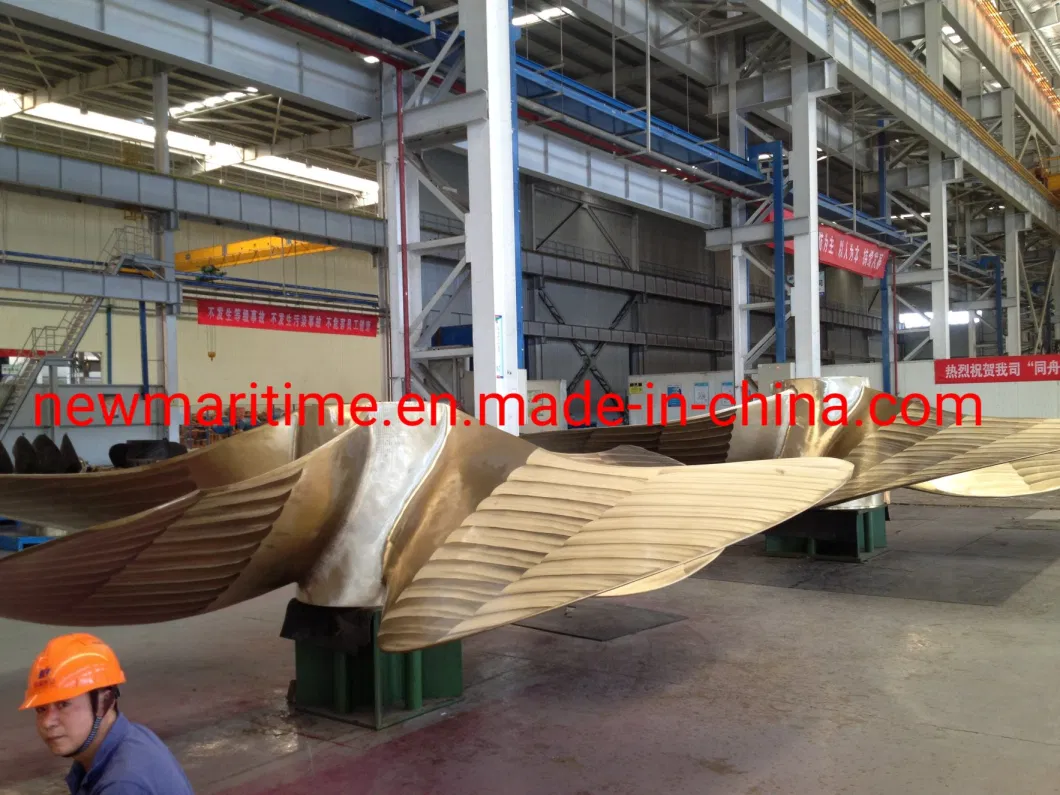 Customized Three-Blade Four-Blade Copper Alloy Marine Propeller