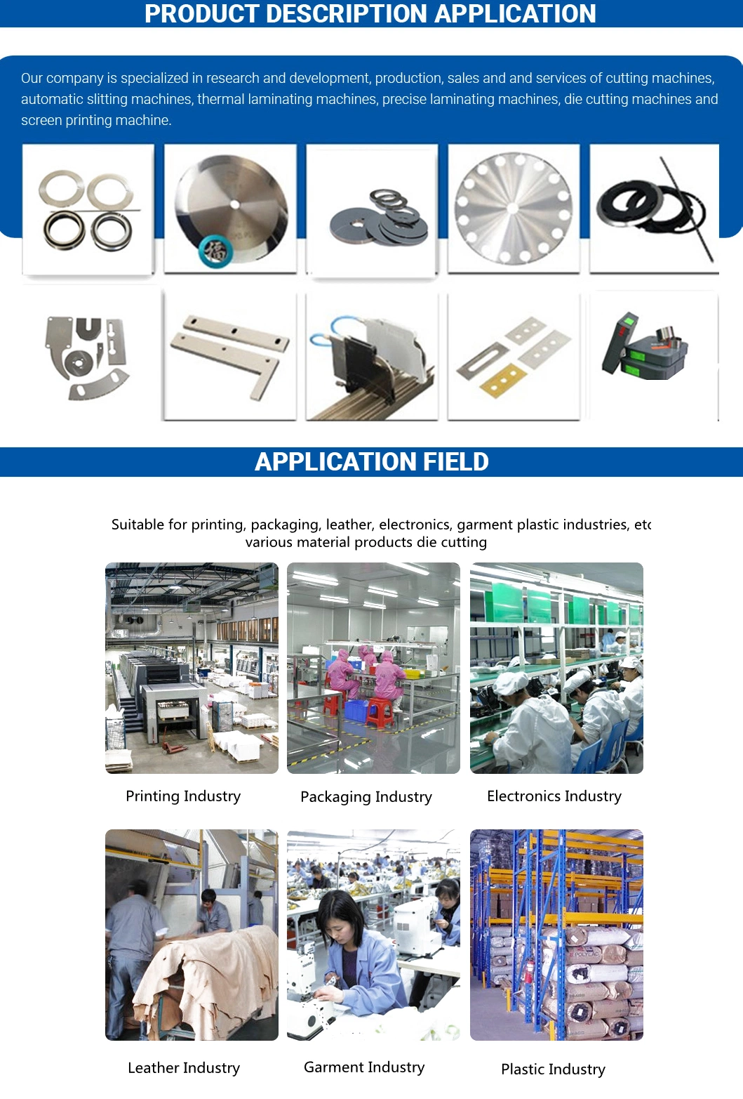 610mm Cutting Rotary Circular Round Blade for Paper