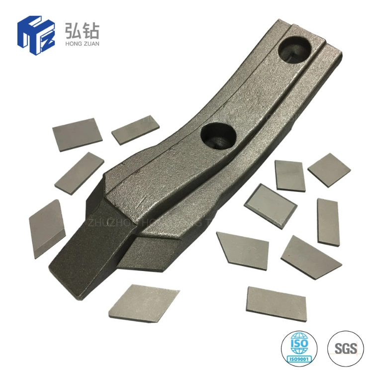 B30 B40 Yg15 Tungsten Carbide Teeth for Agricultural Machinery Plough Tillage Tips Wear Parts