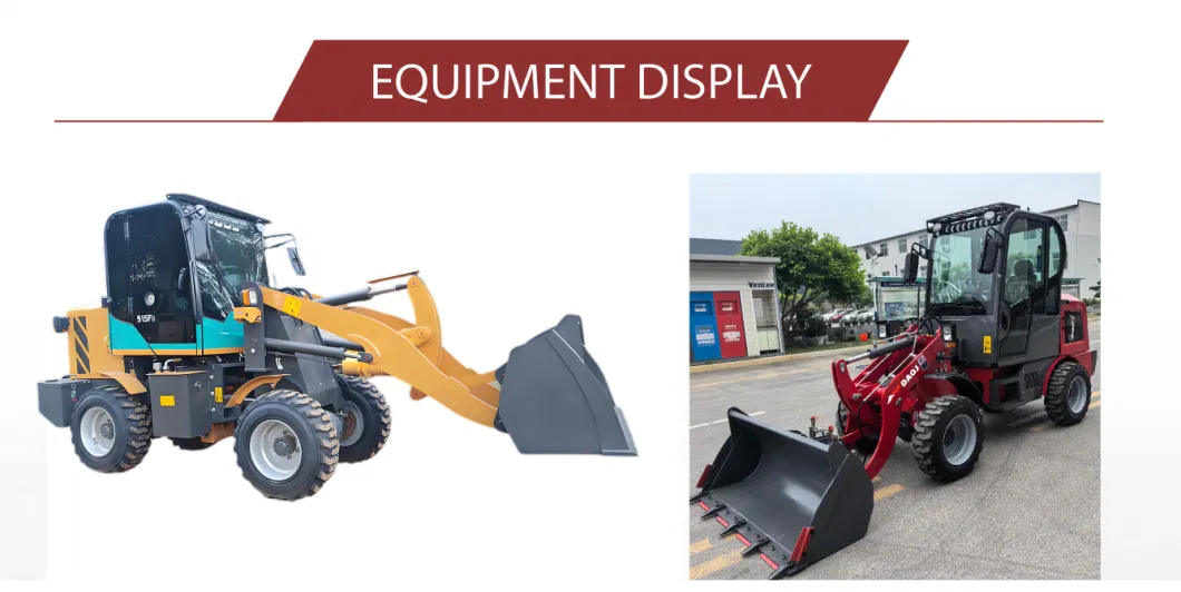 2024 Hot Sell Loader Backhoe Loader Telescopic Forklift, Cement Mixer Truck and Other Construction Machinery Dedicated Active Blade