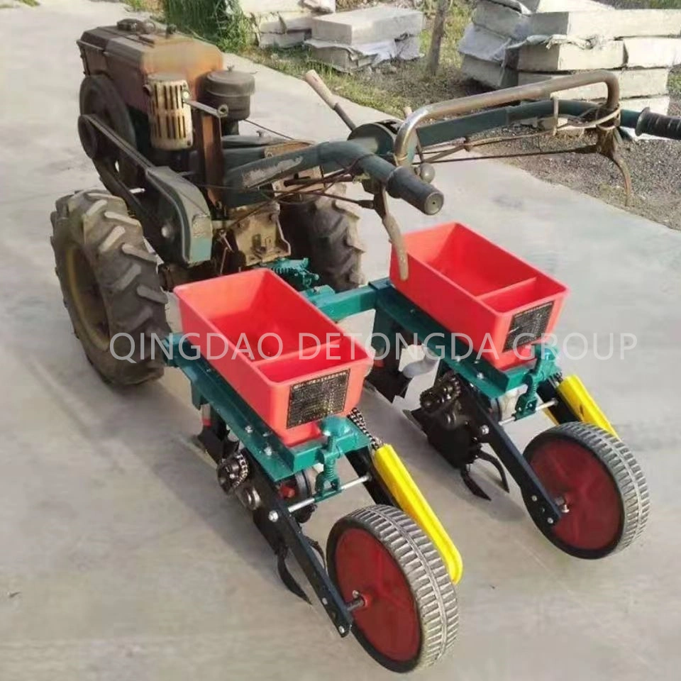 Factory Price of Mini Tractor Corn Soybean 3 Rows Maize Seeder