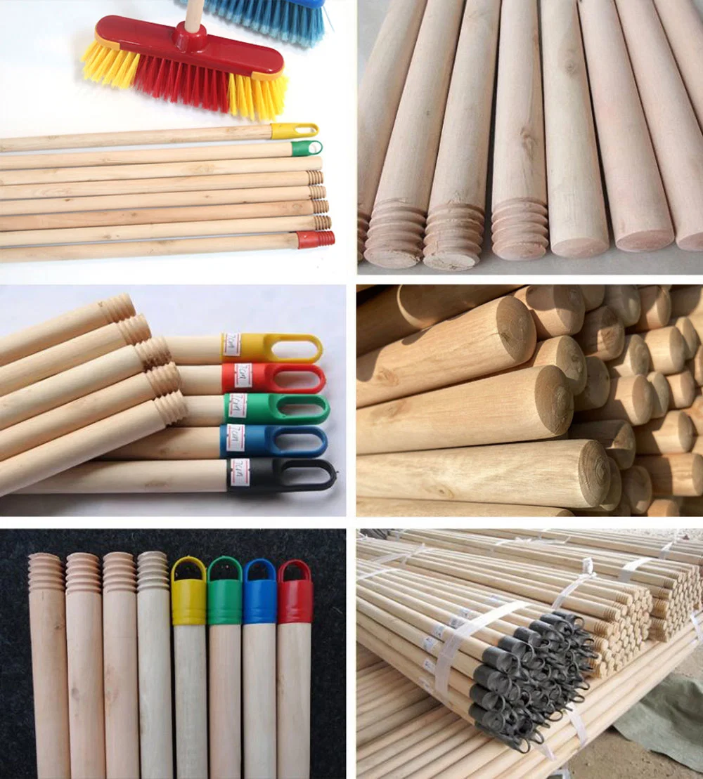 Wood Mop Round Rod Bar Making Machine Wooden Broom Stick