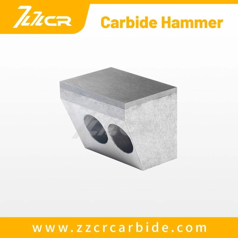 Zzcr High Quality Tungsten Carbide Blade for Single Shaft Shredder Crusher Machine