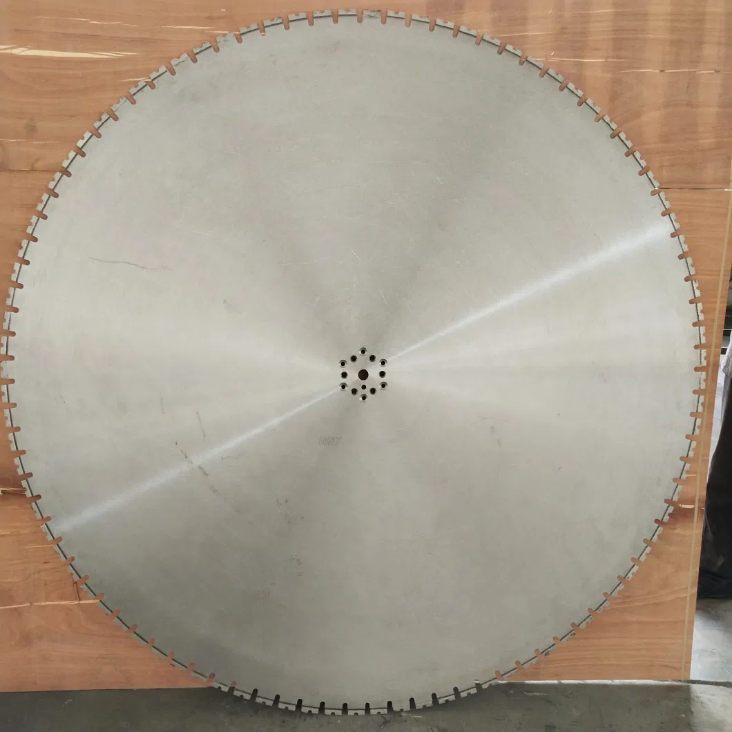 High Quality Large Tools 64&quot; Laser Welded Diamond Saw Blade for Cutting Concrete Reinforced Concrete Wall Saw