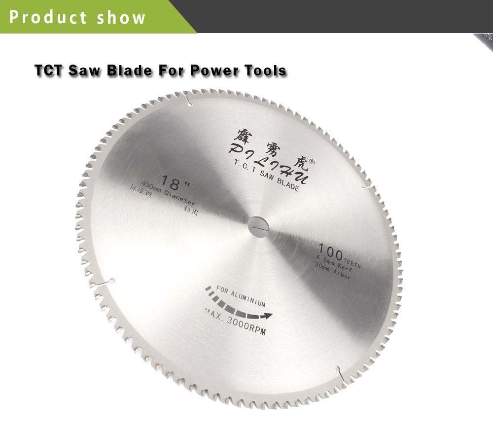 Long Lasting Lifespan Circular Saw Blades for Cutting Aluminum