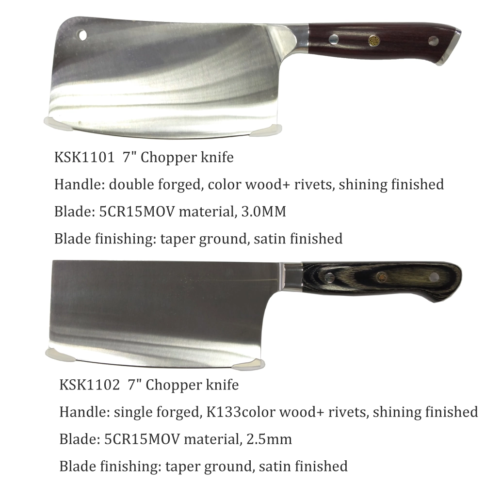 Kitchen Product 7&quot; Chopper Knife Stainless Steel Knife (KSK1102)