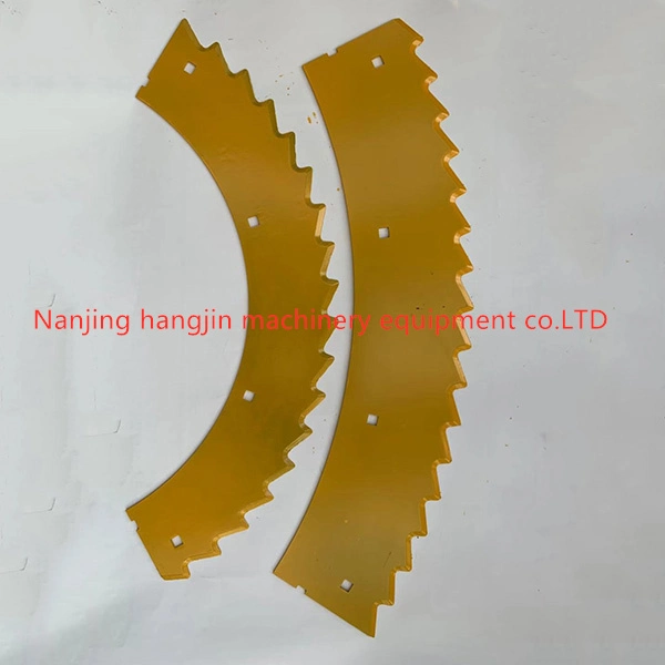 Cattle Farm Feed Mixer Blade. Animal Husbandry Machinery Blades. Reaper Blade Feed Mixer Big Tooth Knife. Grass Crusher Blade.