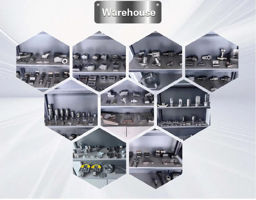 Mining Machinery Heavy Duty Equipment Tungsten Carbide Mining Teeth Spare Parts