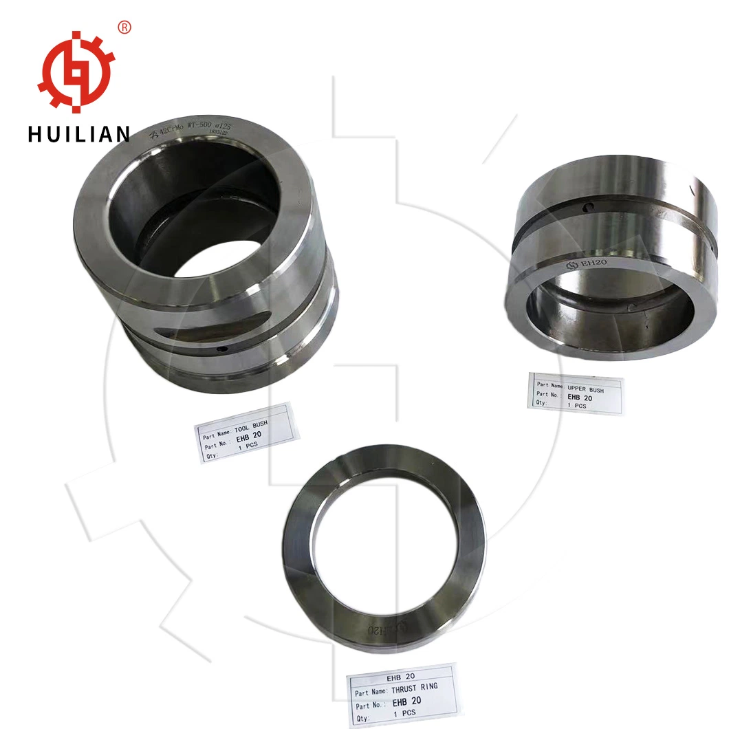 Huilian Breaker Piston Seal Bush Ehb20 for Everdigm Hydraulic Hammer Parts Chisel Ring Thrust Ring