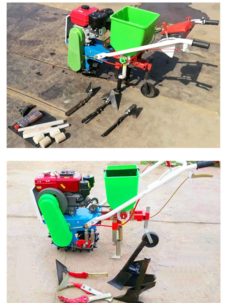 Mini Ratavator Rotary Cultivator Motocultor Diesel Prices Two Wheel Hand Tractor Power Weeder Tiller Motor Hoe Crawler Cultivato