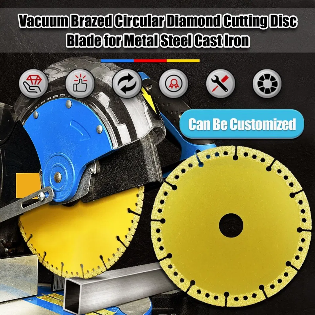 Multifunction Cutting Disc/Diamond Saw Blade/Cutting Blade for Cutting Granite, Marble Stone and Contrece Block, Indestructible Disc for Surface Grinding