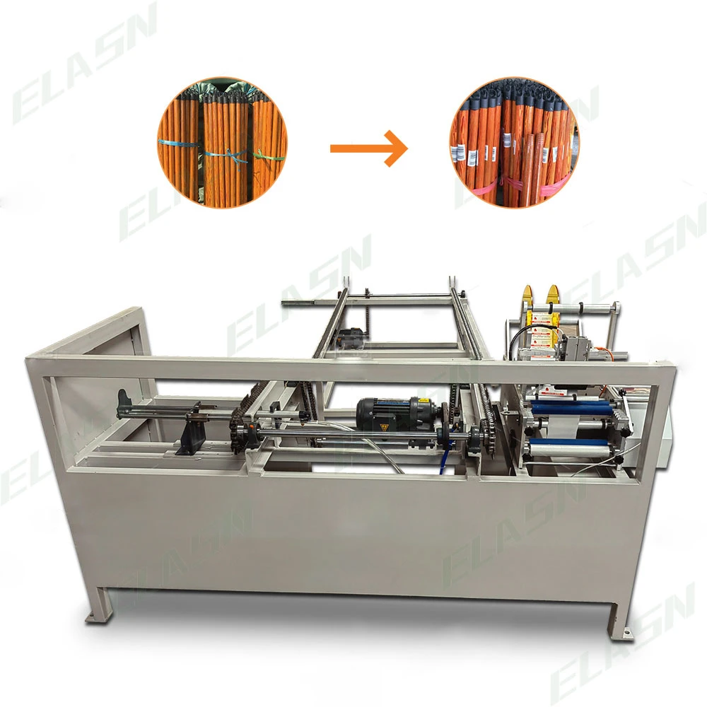 Factory Price Round Rod Milling Machine Broom Wood Round Stick Rod Making Machine