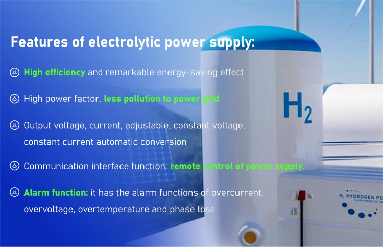 DC 30V 1000A Polarity Reversal Electrodialysis Rectifier for Waste Water Electrolysis