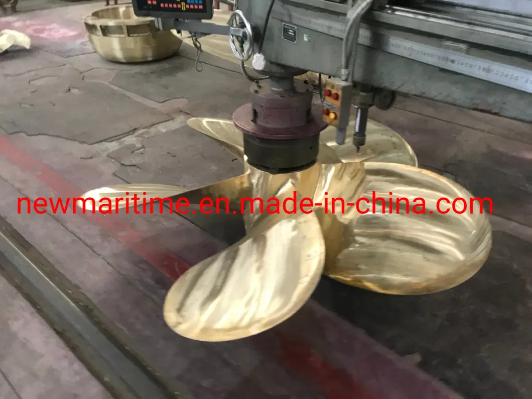 Customized Three-Blade Four-Blade Copper Alloy Marine Propeller