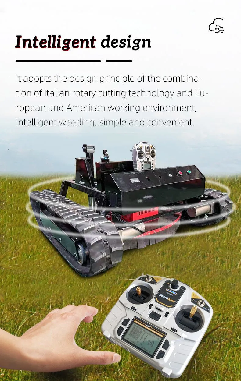 Lawnmower 550mm Cutting Width Automatic Robot Lawn Mower Wholesale