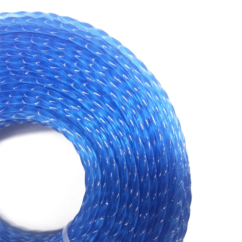 2.4 mm Twist Shape Blister Nylon Grass Trimmer Line for Brush Cutter