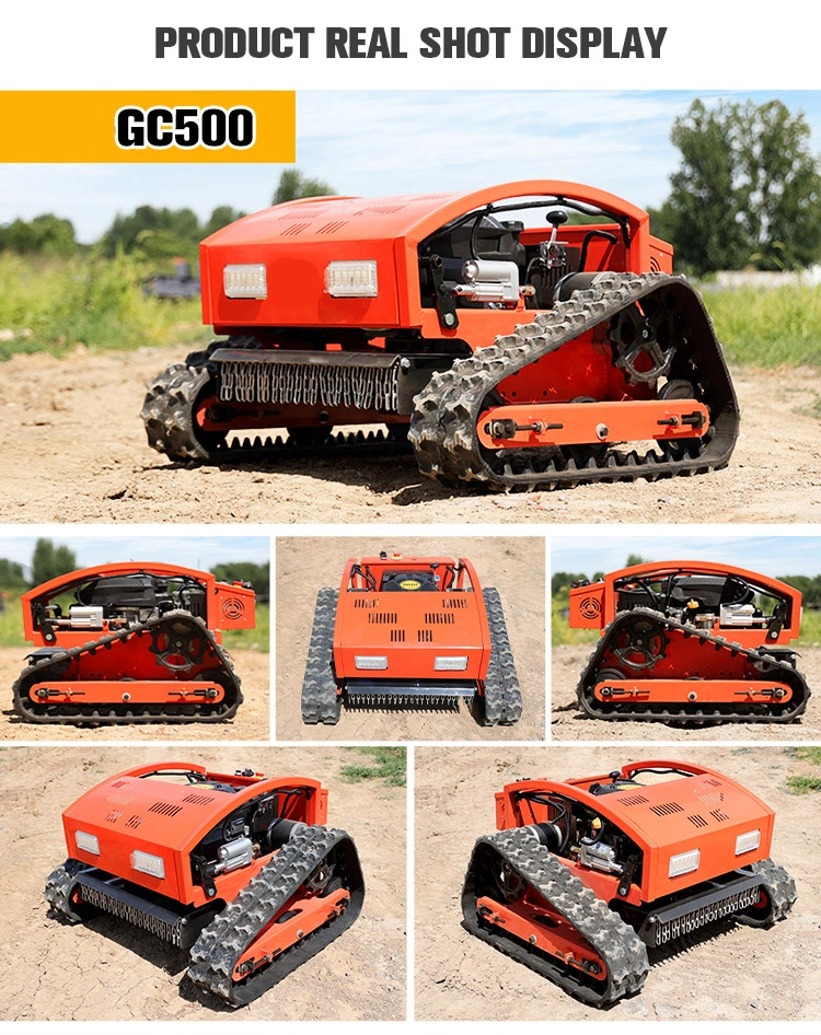 Agricultural Machinery Mower Multifunctional Remote Control Lawn Mower for Gardener and Grassland