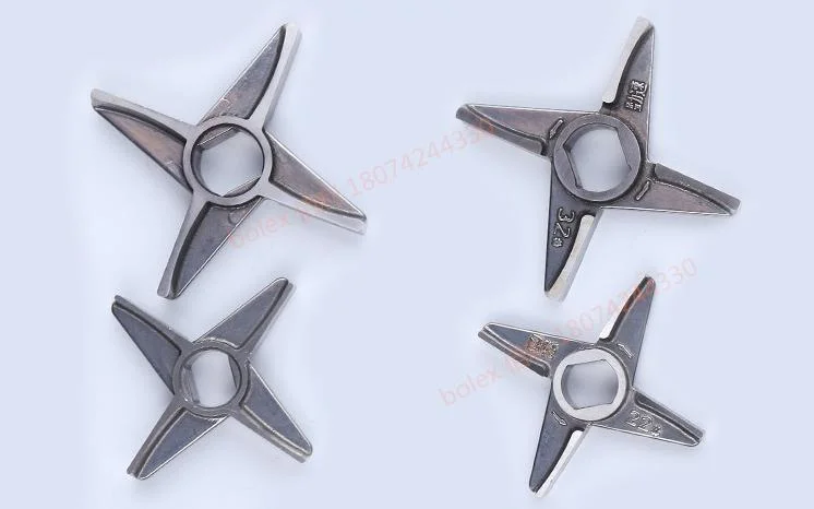 Meat Mincer Grinder Welded Knife Mixer Blade Spare Part Blade Knife Butcher Supply Knives