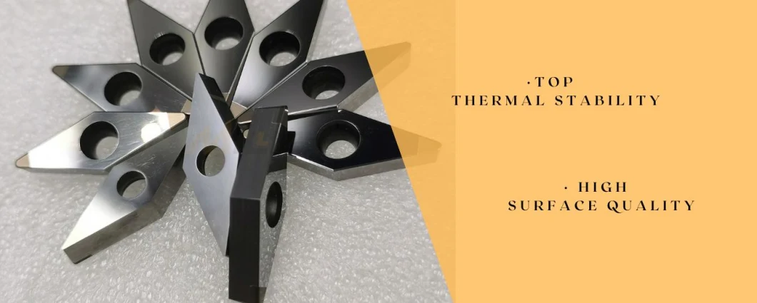 Top Thermal and Chemical Stability Turning Tool Carbide Cutter Abrasive Blades Vcgw160404 Vcgw160412