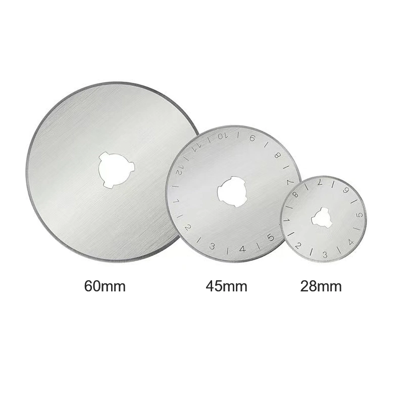 18/28/45/60mm Rotary Cutter Blades Stainless Steel Round Blades