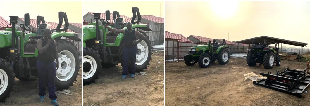 30HP 40HP 4 Wheel Drive Tractor with Front End Loader