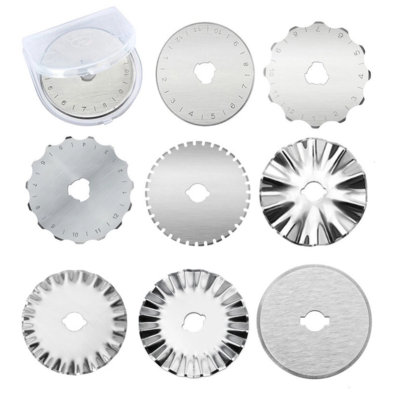 18/28/45/60mm Rotary Cutter Blades Stainless Steel Round Blades