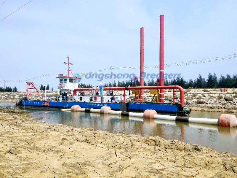 Yongsheng Brand Cutter Suction Dredger Delivered to Philippines for Port Reclamation