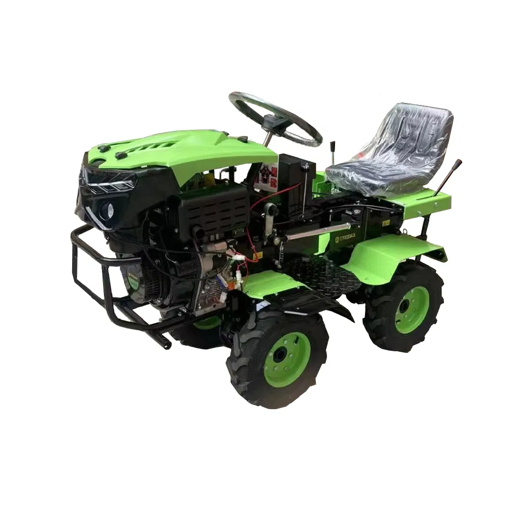 4 Wheel Tractor Rotary Tiller Cultivator