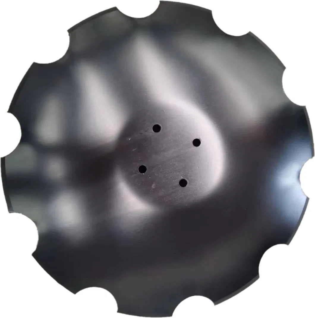 Yuntai Factory Good Quality Farming Notched Harrow Disc Blade 560X5mm with 4 Round Holes