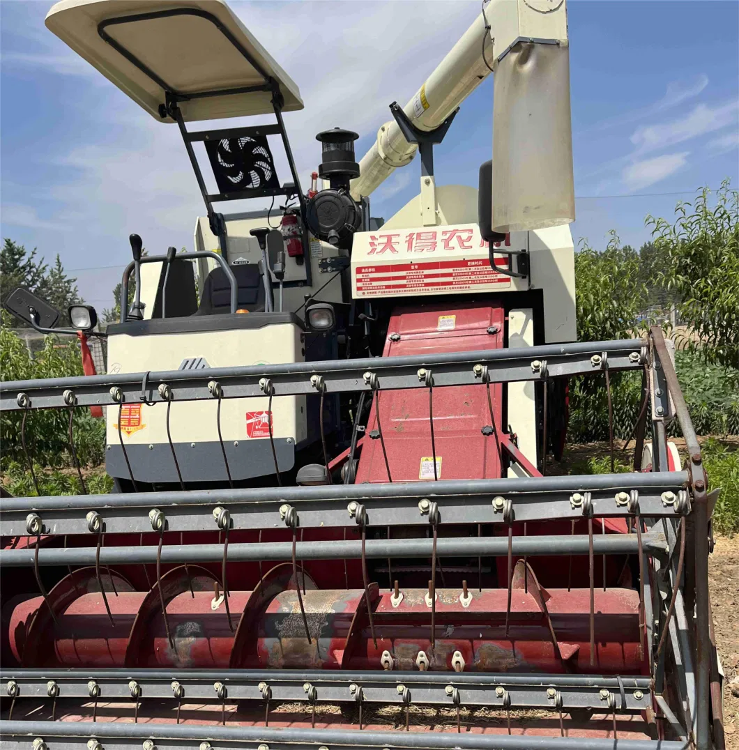 with Powerful Kubota Rice Harvesting Machine Combine Harvester