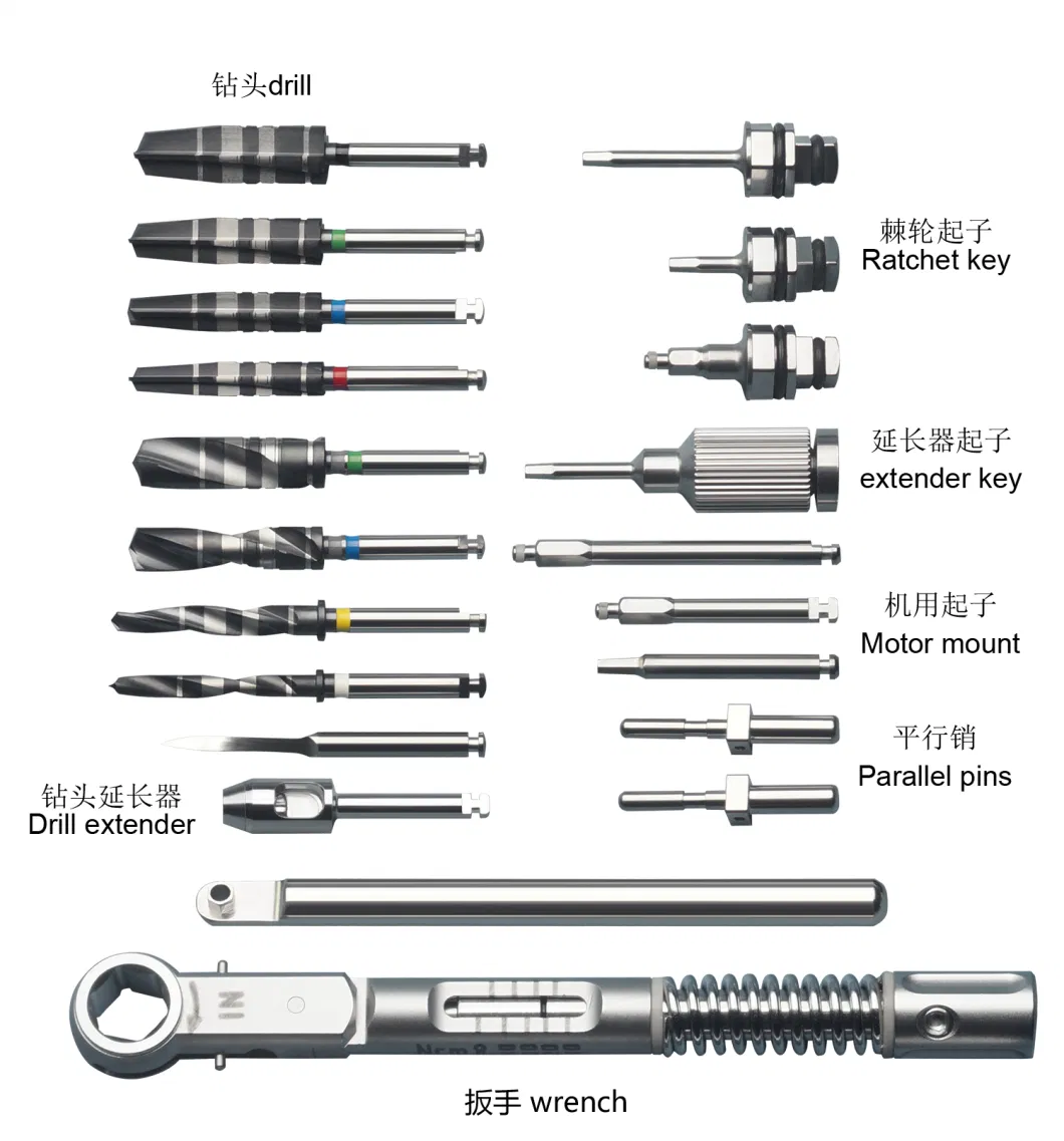 Implant-Holder Key Implant Mount Driver Machine Reamer Driver