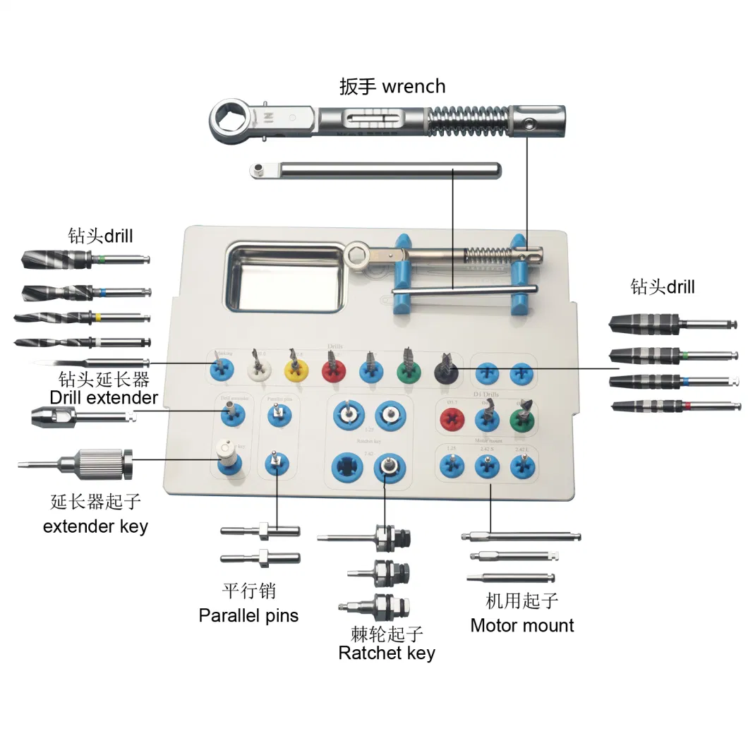 Implant-Holder Key Implant Mount Driver Machine Reamer Driver