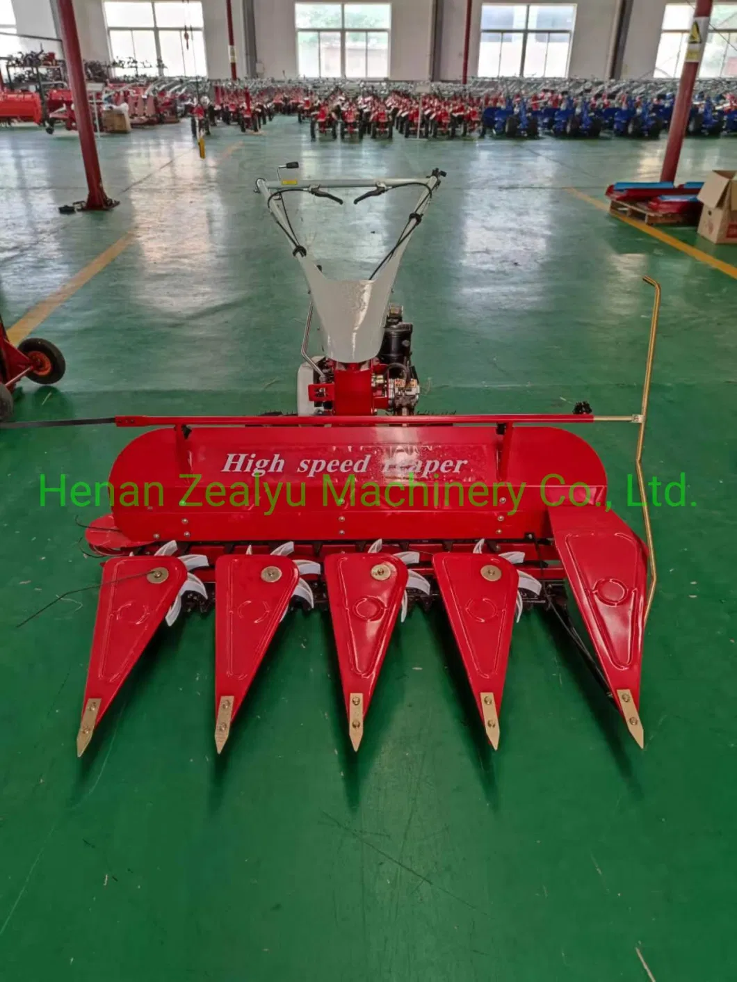 4s-120 Rice Paddy Wheat Clover Reaper Harvester Machine