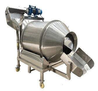 Drum Type Flip Mixer Stainless Steel Particle Food Mixer