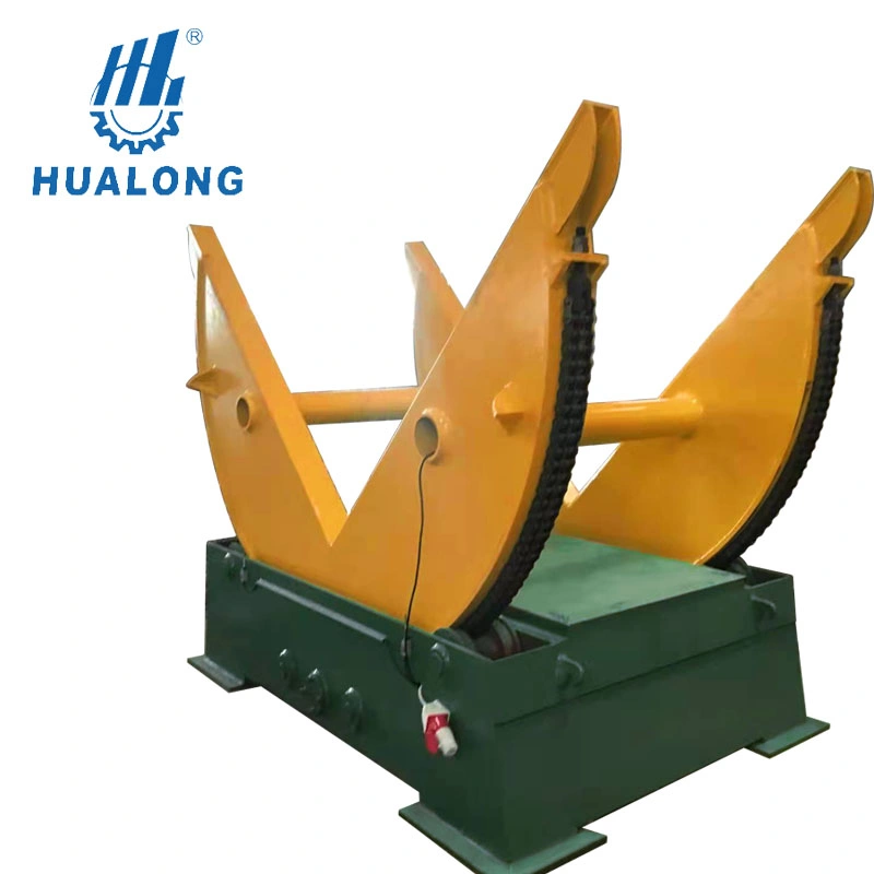 Chain Type Stone Turnover Machine for Granite and Marble Block 45t/45000kg Factory Direct Mold Coil Turnover Upender Flip Tilter Machine