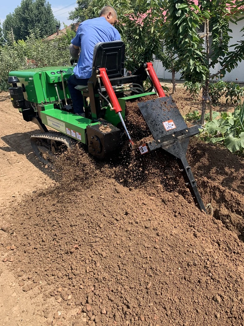 Trencher for Pipeline Project with Backfill System