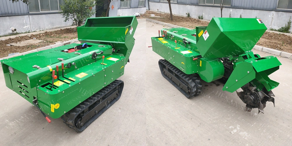 Crawler Rotary Cultivator Garden Tillers and Cultivators Mini Rotary Tiller Rotary