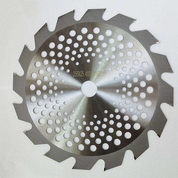 High Frequency Welded 250X40t Circular Saw Blade for Cutting Grass