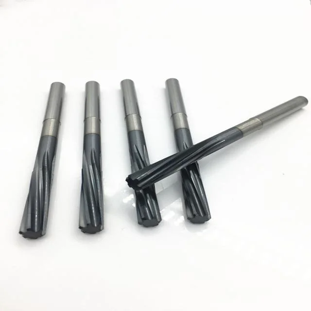 China Manufacturer Low Price 6 Flutes HRC55 Carbide Reamers with High Quality