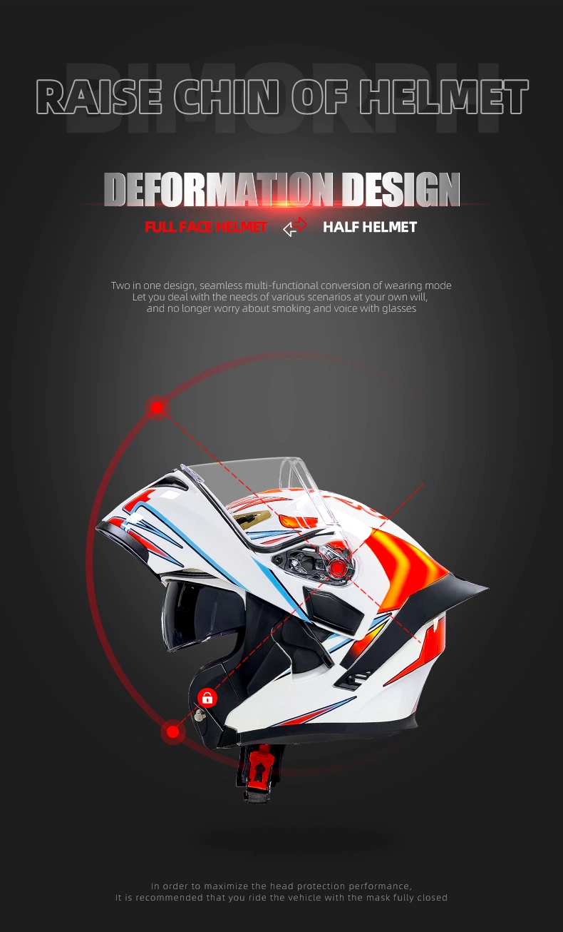 Hot-Selling High Quality Low Price Safety Motorcycle Helmet Flip up Motorcycle Racing Full Face Helmet Casco PARA Motocicleta Cool Shapes Origin Type Helmet