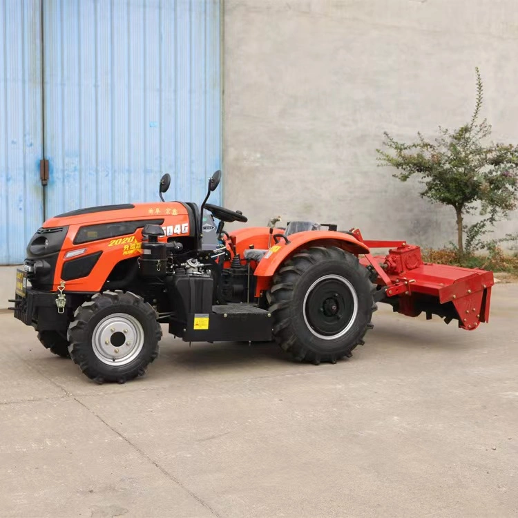 Agricultural Machinery/Hot Sale/Mini/Compact Diesel Engine/Electric 4 Wheel Walking China Cheapest Price Simplicity Walk Behind Tractor