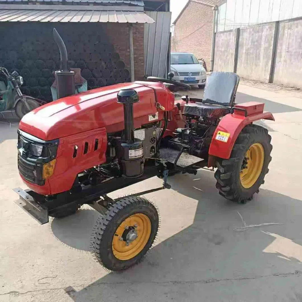 Agricultural Machinery/Hot Sale/Mini/Compact Diesel Engine/Electric 4 Wheel Walking China Cheapest Price Simplicity Walk Behind Tractor