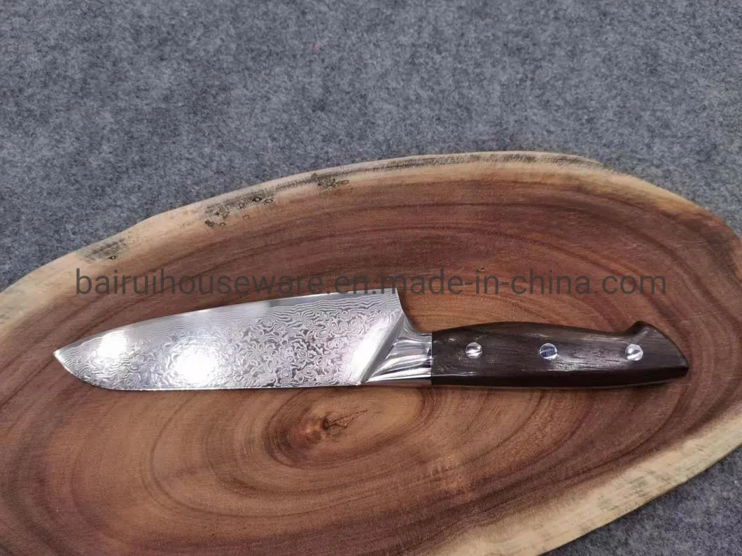 Factory Price 8 Inch Damascus Steel Chef Knife with Wood Handle XL1169