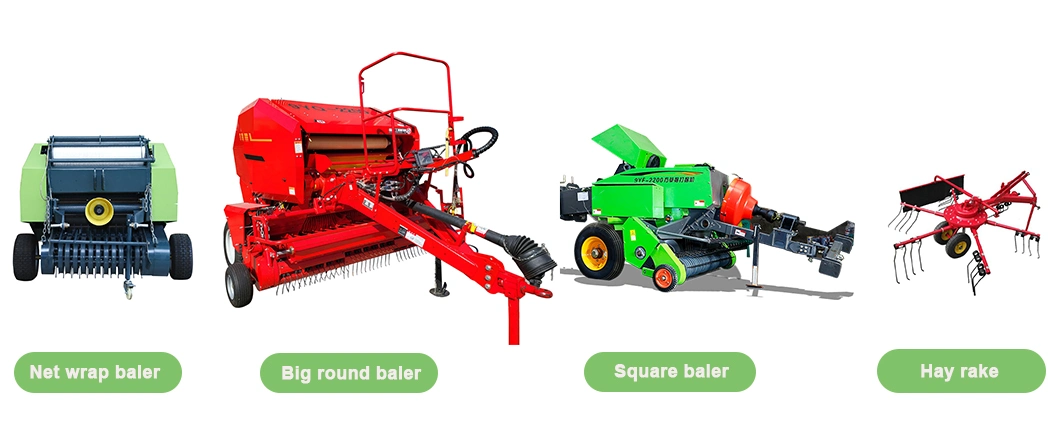 Mini Walk Behind Tractorpine Straw Baler for Sale