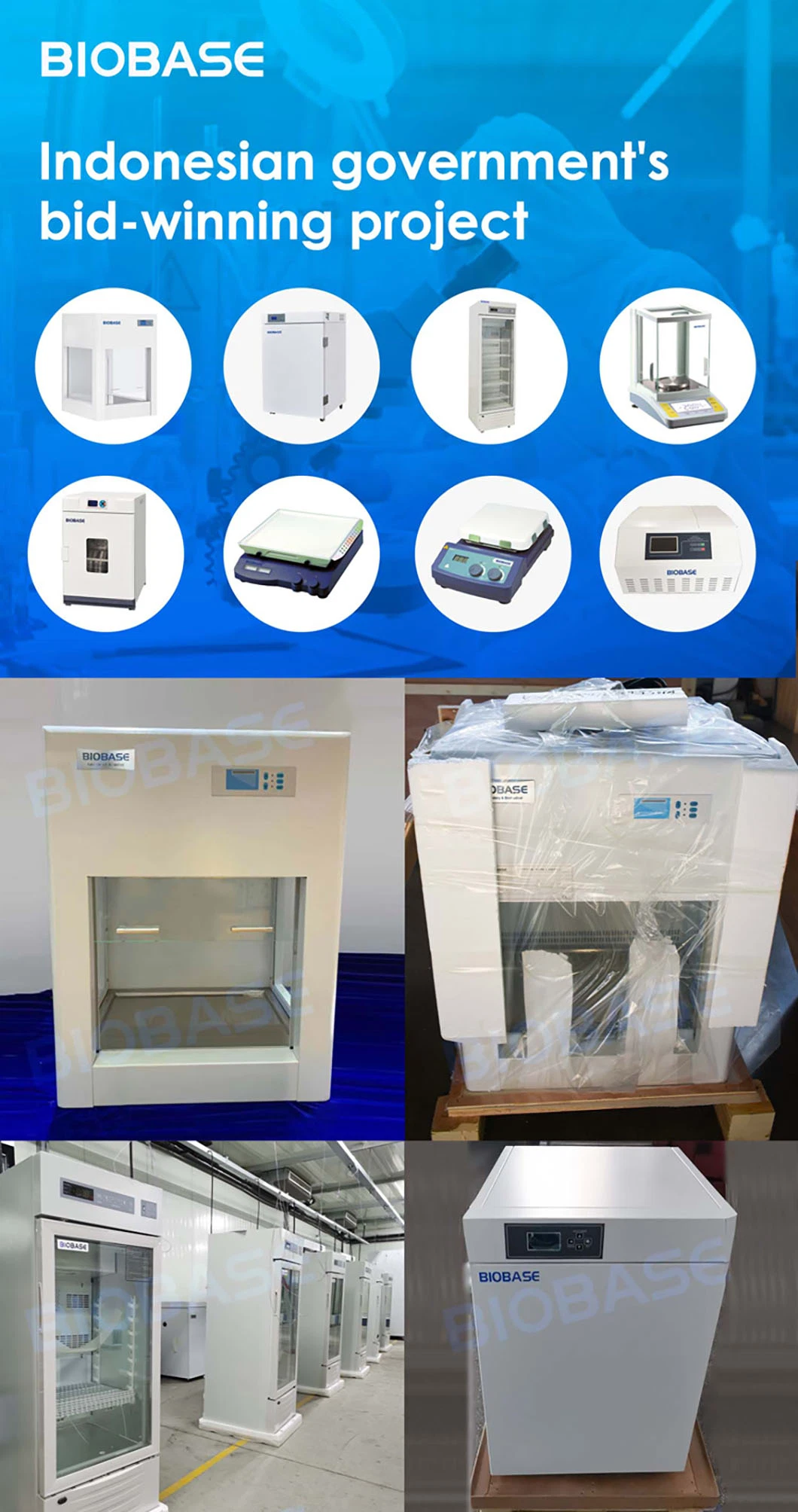 Biobase China Bkq-Z30I Flip-Open Door Type Vertical Sterilizer for Lab