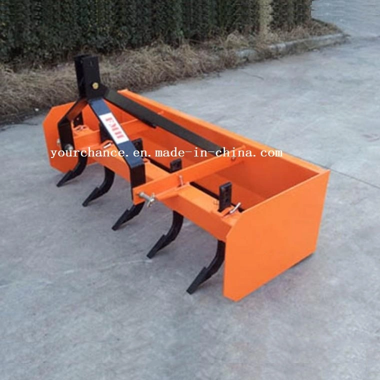 Hot Sale Bc-4 1.2m Width 4 Teeth Box Blade Scraper with Ripper Tine for 18-25HP Tractor