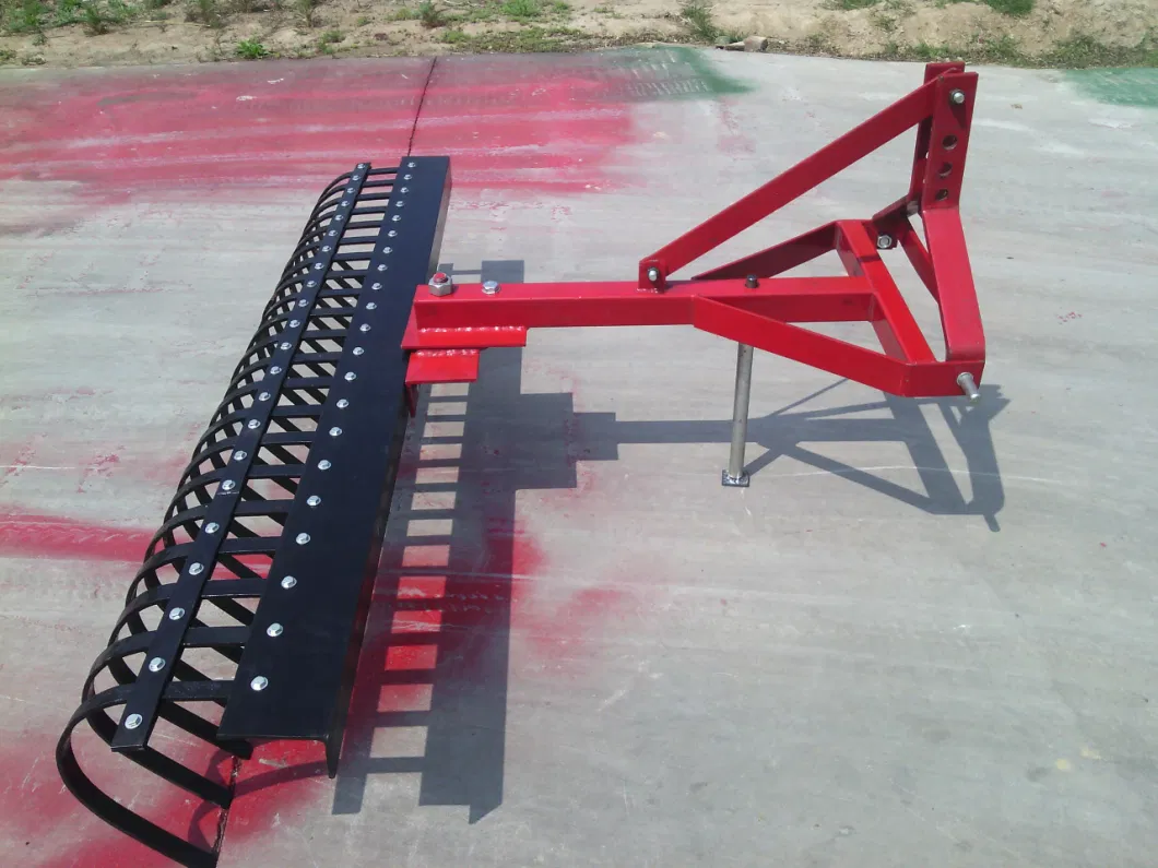 New Harrow for Topsoil Cultivation and Levelingtractor Accessories Toothed Rake