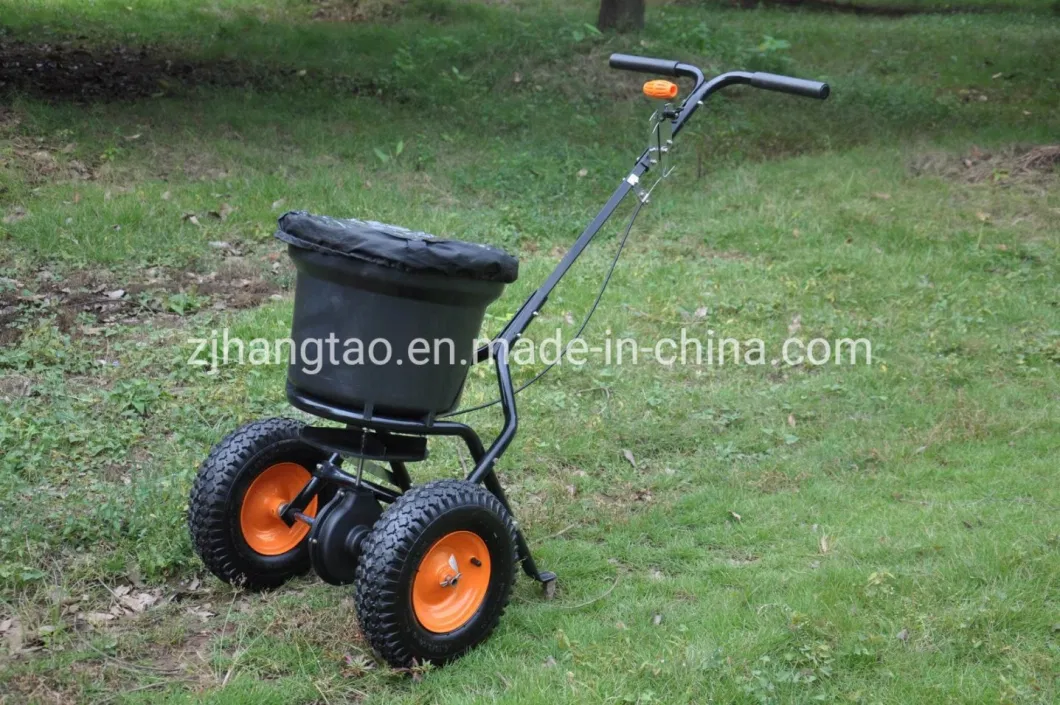 Walk Behind Seed/Salt/Fertilizer Spreader for Garden and Farm