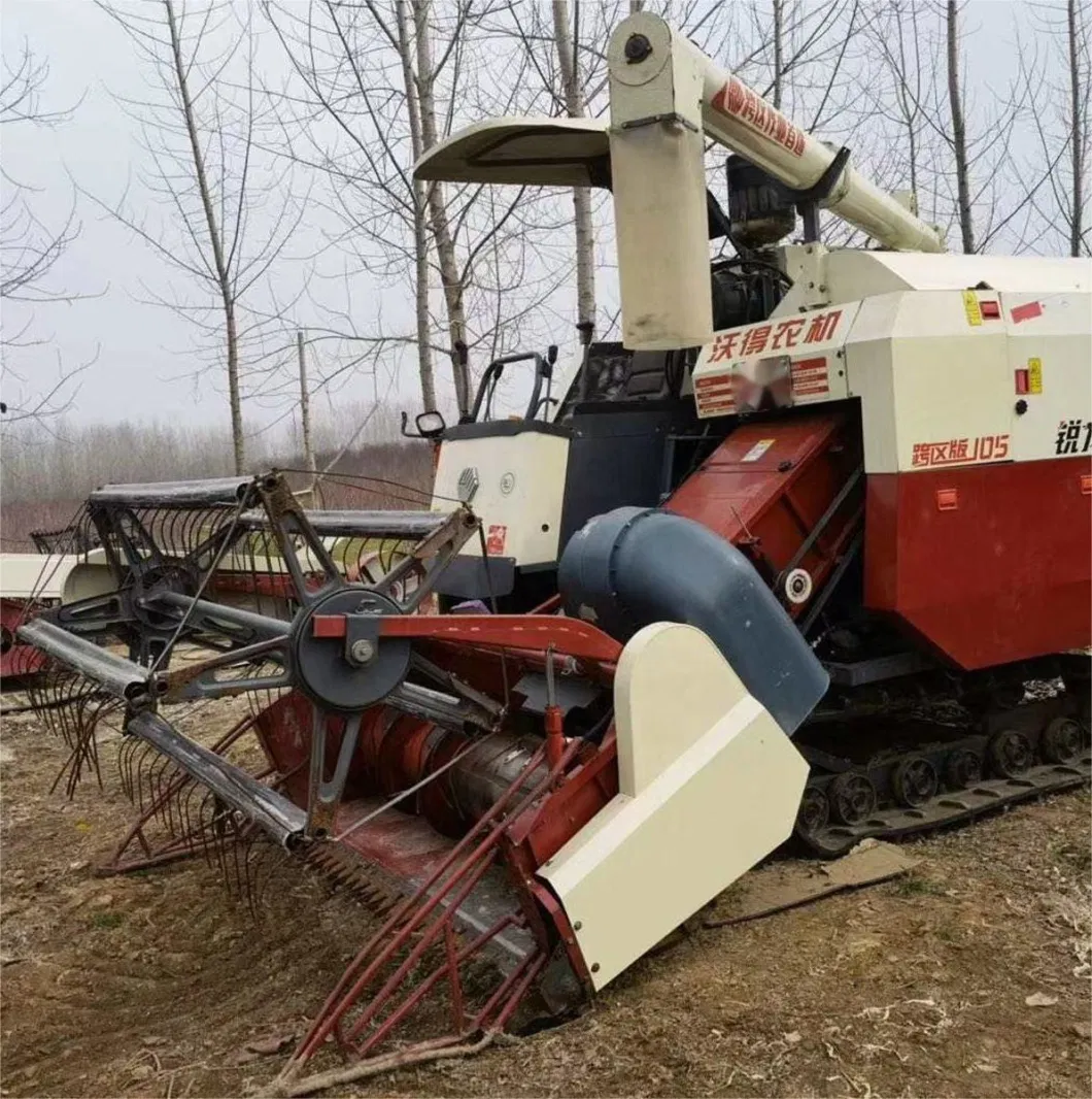 with Powerful Kubota Rice Harvesting Machine Combine Harvester