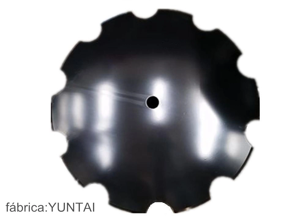 Yuntai Factory Good Quality Farming Notched Harrow Disc Blade 560X5mm with 4 Round Holes